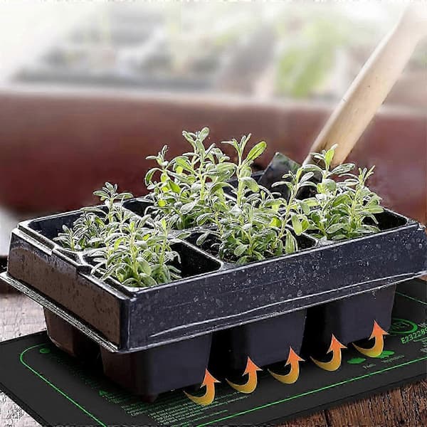 Plant Heating Mat, Seedling Starter Pad, Warm Hydroponic Heating, Temperature Controlled - 25*52.5 cm