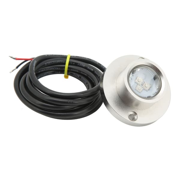 Marine Undervands LED-lys 12V 24V Rustfrit Stål Universal Båd Yacht Vandside Belysning Blå