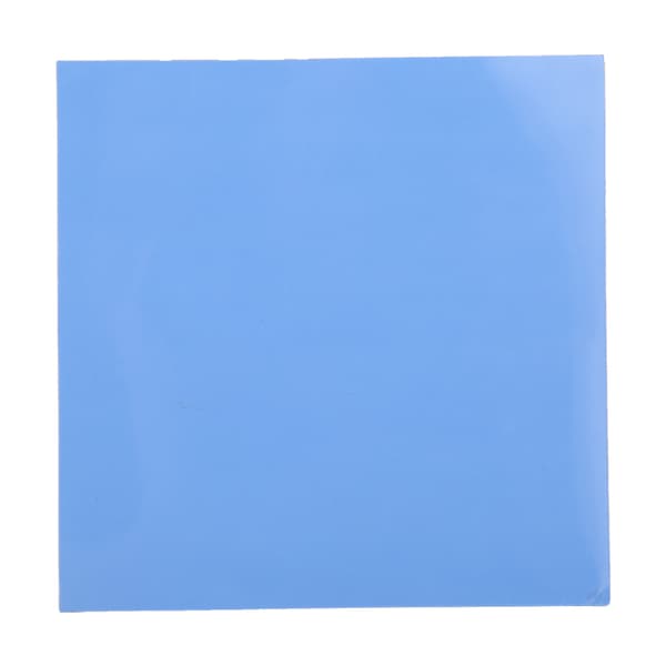 Silikone termisk ledende pude CPU GPU varmeafledningsplade 100x100x5mm 1.5w m-k