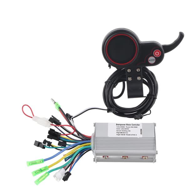 Elektrisk cykel scooter 60V controller LCD-display kontrolpanel med skifte kontakt