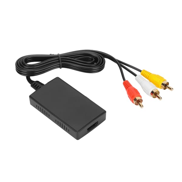 RCA til HDMI-konverter Mannlig AV til HDMI-adapter for PS2