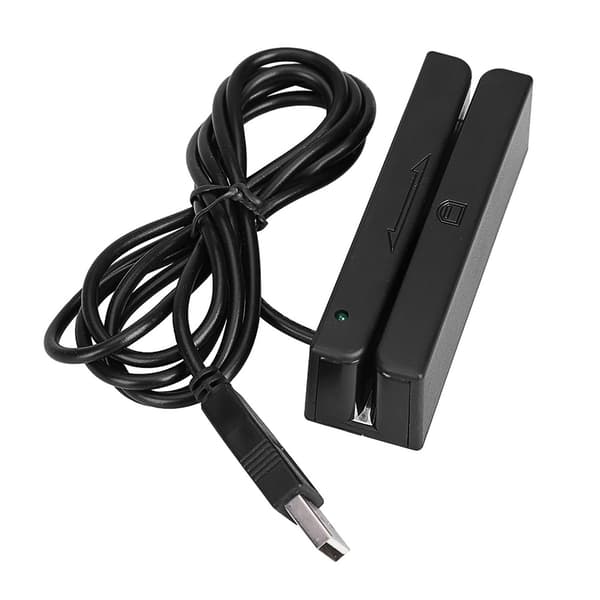 USB MSR90 3-spors Hi Co Magnetstribe Kreditkort Swipe Reader