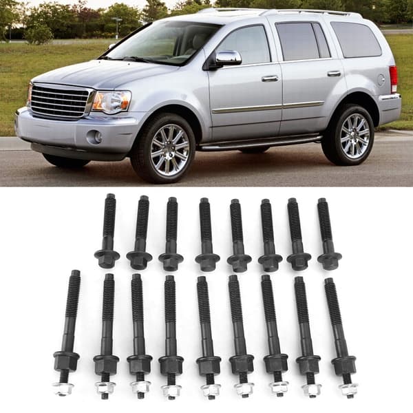 Rustfrit stål udstødningsmanifold bolt sæt til Chrysler 300 V8 5.7L 2005 2008 1AEEK00775