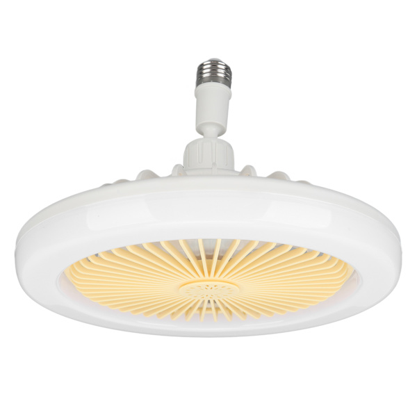 30W Lysventilator 9.8in Lille Aromaterapi Støjfri Loftventilator Lys E27 LED Ventilator Lys 86‑265V