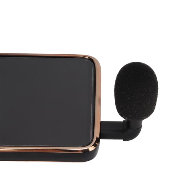 Bærbar 360° Omni-direksjonell mikrofon for smarttelefoner