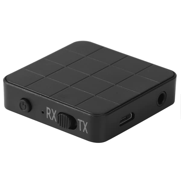 Bluetooth 5.0 2-i-1 lydmottaker sender musikk stereoadaptere for bil-TV-PC