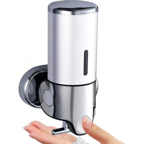 500 ml Soap Dispenser, Wall-Mounted Hand Soap Dispenser, Manual Soap Dispenser for the Kitchen