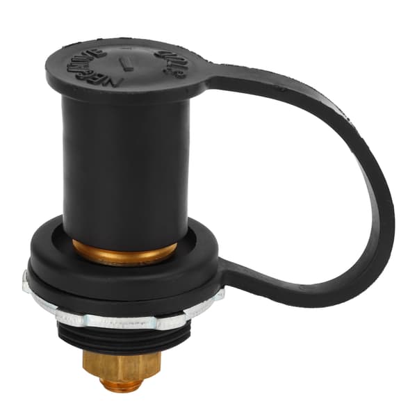 Farvekodet 250A 3/8in Batteriterminal Stud Connector med Hætte til Biler RV'er Både Sort Negativ