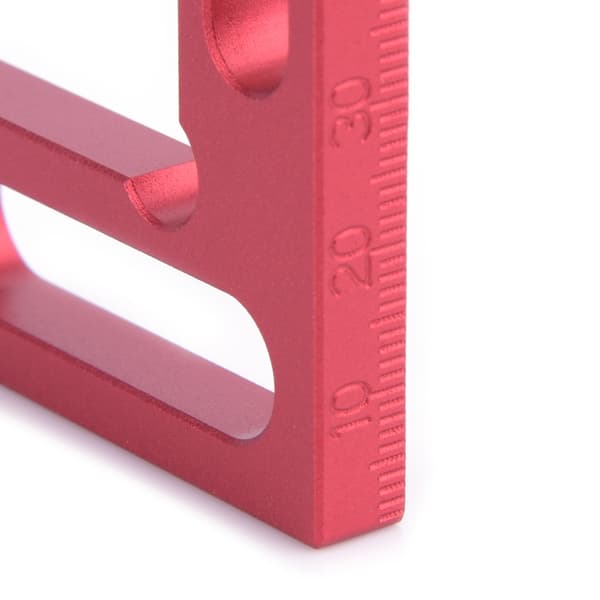 100 mm aluminiumlegering præcisionstræbearbejdning L-vinkel mini spændevinkel
