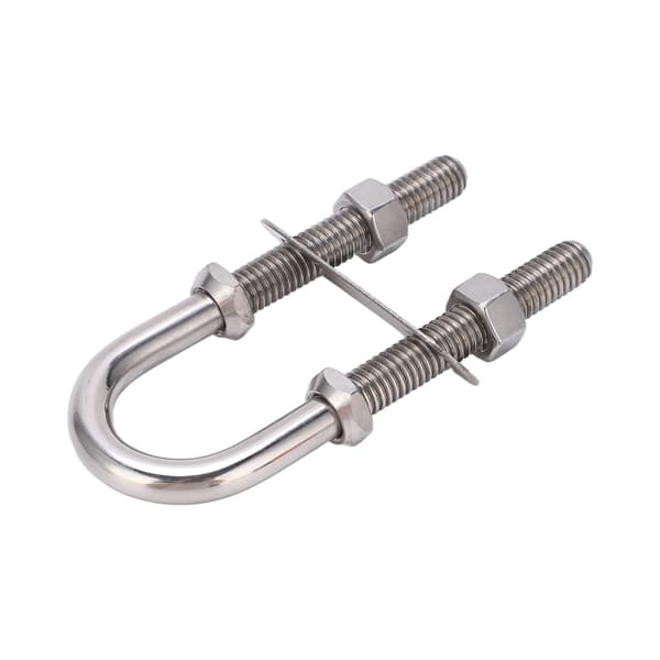 Marine U-formet bolt bueøje 304 rustfrit stål sølv rustbestandig båd yacht hardware