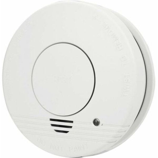 Household Ceiling Mount Alarm Smoke Detector - White