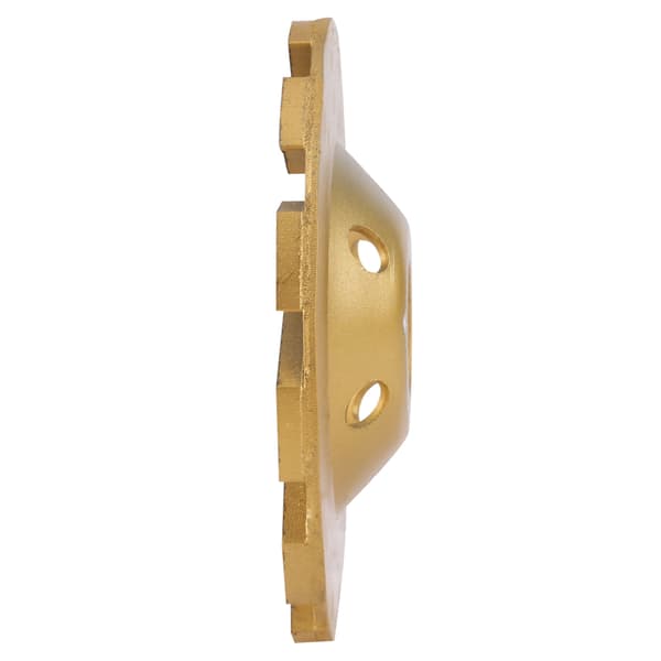 10 cm Diamant Segment Slibeskive 6 Huller Til Marmor Beton Sten