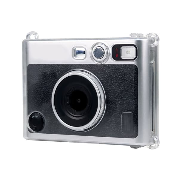 Klart skyddsfodral med rem för Fujifilm Instax Mini Evo-kamera