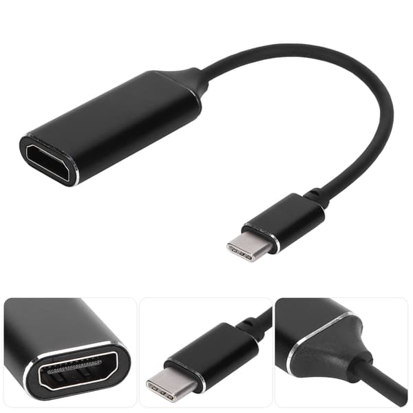 USB C - HDMI -sovitin MacBook Air Pro Huawei Matebook Samsung Galaxy S10 S9:lle