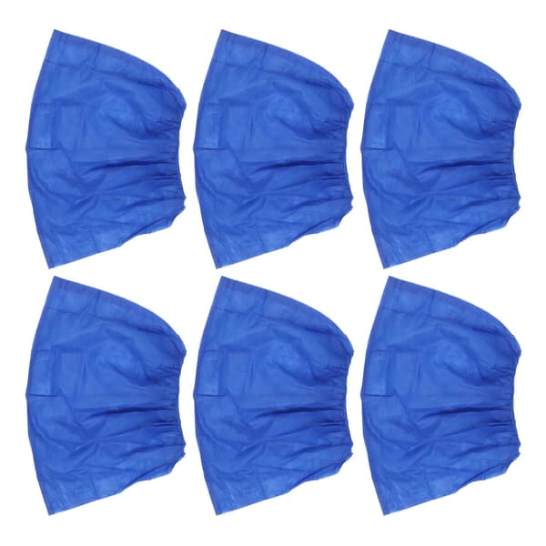 10 st engångsshorts för män, skönhetssalong, non-woven, andningsbara underkläder (blå)