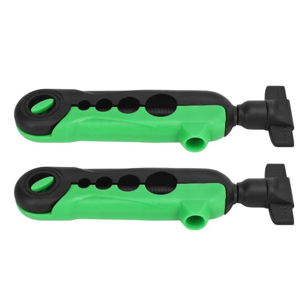 2ST Mini Line Spooler Bærbar Justerbar Fiskelinevikler Maskine Mini Spole Tilbehør Sort Grøn