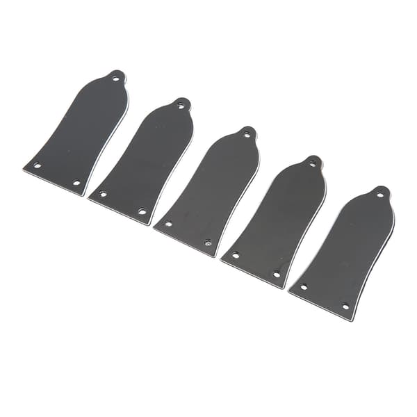 5 STK 3 Hull Truss Rod Cover Plast Hals Justeringsstang Dækplader til Elguitar Bas