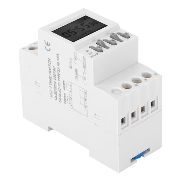 Tidskontrollbrytare Guide Rail Typ Skola Fabrik Ringklocka Brytare Relä AC220V 3A