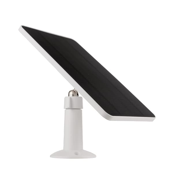 Solpanel 4W för Eufy Eufycam 2/2 Pro/2C/2C Pro/E Väggfäste med 9,8 fot strömkabel vit 1st y