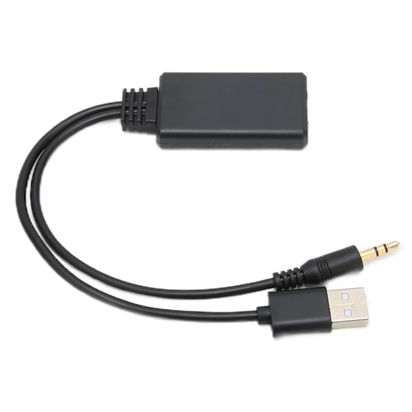 Bil AUX Bluetooth Audio Receiver Trådløs USB Bluetooth 5.0 HIFI Lydkvalitet