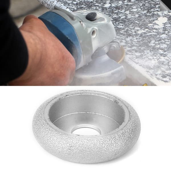 7,3 cm loddet diamantslibeskive 2,5 cm til stenmarmor keramik