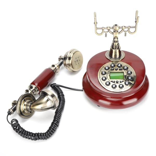 CT8026 Retro Fastnetkablet Antik Telefon til Hjem og Kontor