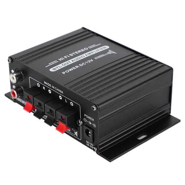 20W 47K opløsning 12V AK170 Mini effektforstærker lav forvrængning lyd