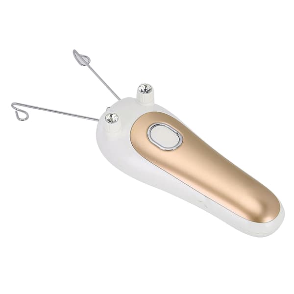 Elektrisk tråd-epilator Fysisk trådfjerner til ansigt, arm og ben, guld