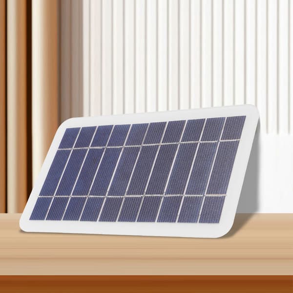 2W 5V solcellepanel polykrystallinsk silisium nødstrømforsyning 400mA bærbart solcellepanel lader