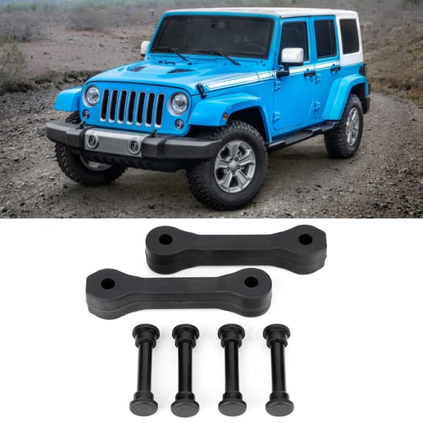 Jeep Wrangler 2007 2017 Motor Hette Lås Spenne Strip Deksel Pad