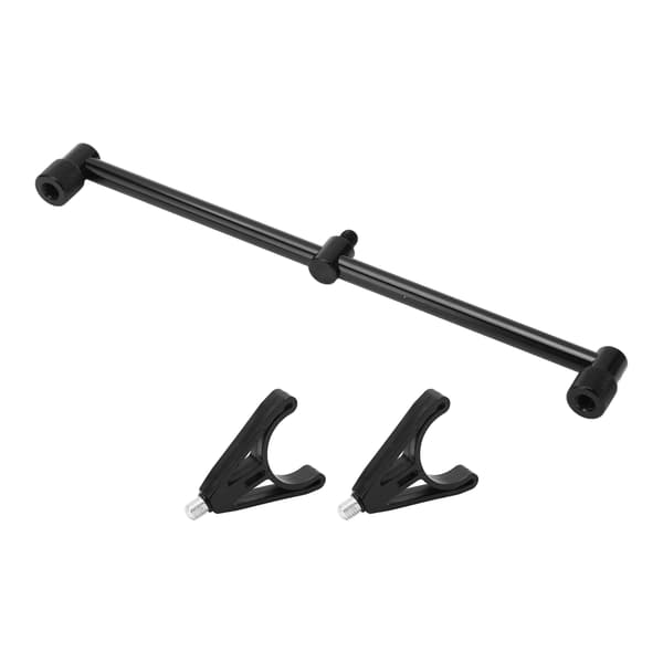 Karppionkivavan teline 2 päätä 30cm Musta Ulkokarppionkivavan teline Buzz Bars