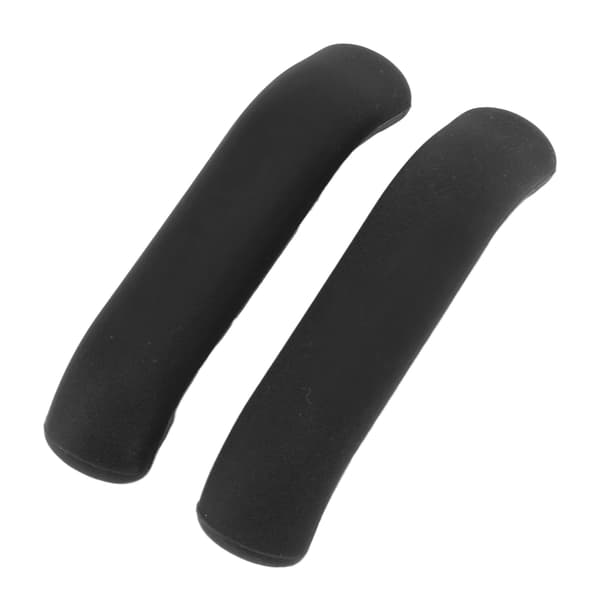 Ergonomisk Silikone Cykelbremsegreb Cover til Mountain Road Cykel Sort