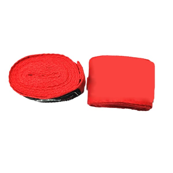 2 st Röda Bomulls Boxningshandbandage 2,5 m Längd 5 cm Bredd Sporthandlindor