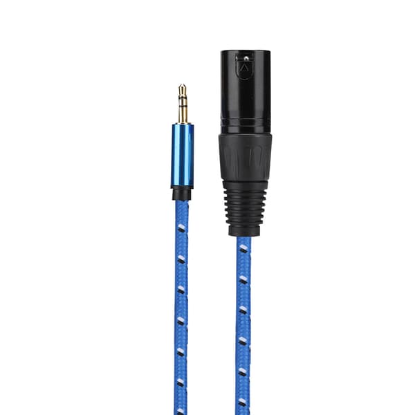 3M 3,5 mm stereo han til XLR han lydadapterkabel patchkabel