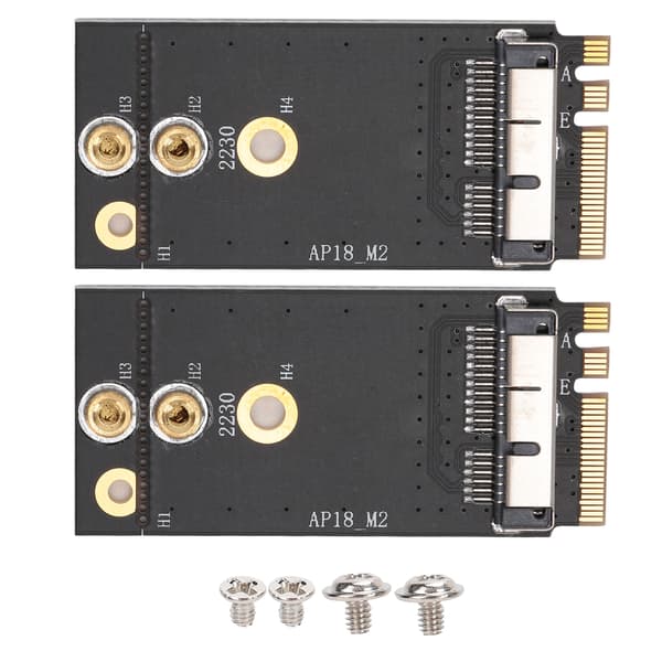 2 stk. OS X til NGFF Adapter til BCM94360CS2 BCM943602CS Trådløst Netværkskort