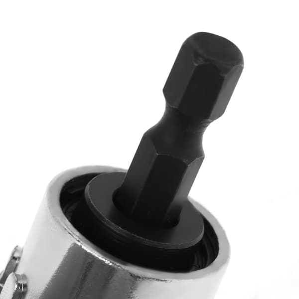 1/4in 105 Graders Vinkel Hex Forlengelse Bor Bit Justerbar Skrutrekker Socket Holder Adapter