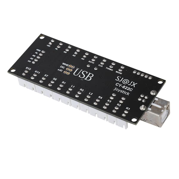 Arcade Spil USB Encoder Knap Controller til Raspberry Pi PC Spillemaskine Sort CY 822C
