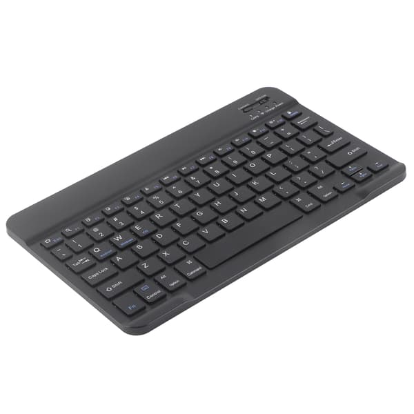 Trådlöst Bluetooth-tangentbord 10 tum Lättvikt Ultrabrett Kompatibelt Android iOS Windows Svart