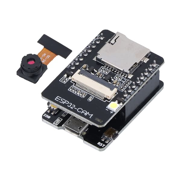 ESP32CAM Utviklingskort WiFi Bluetooth Strømdriver med OV2640 OV7670 Modulmottaker