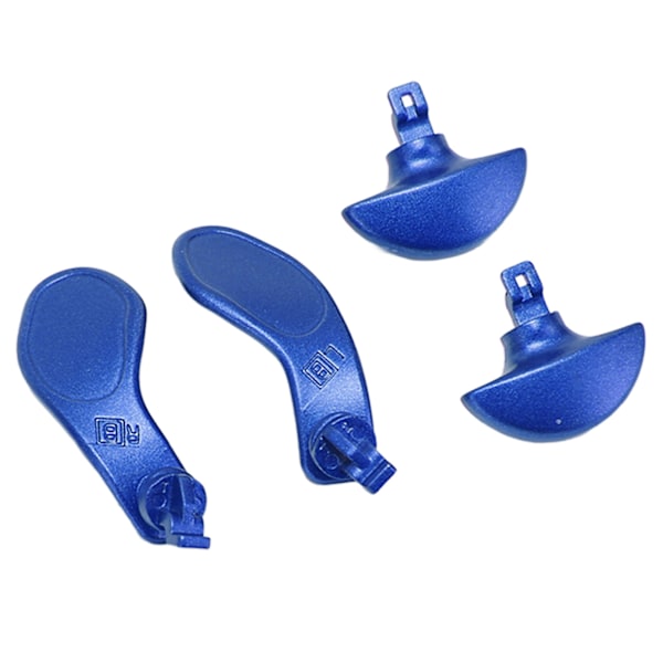 4 stk. Professionelle metal bagside padler udskiftningsknapper til PS5 Edge controller blå