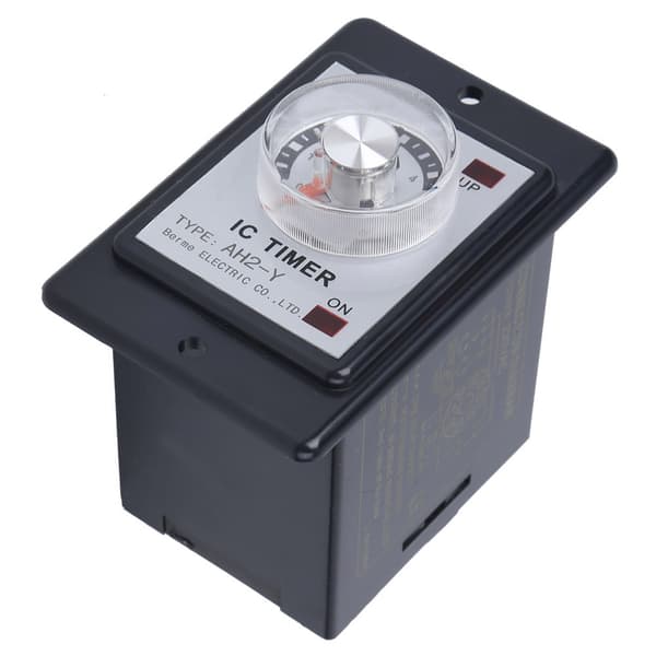 BERM Tidsrelæ Elektronisk Relæafbryder Timer Forsinkelsestimer AH2-Y 6S 220V
