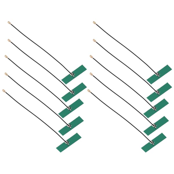 2.4G T-formet fullbånds 4.5DBI PCB-patchantenne innebygd antenne med IPEX-grensesnitt for dataoverføring NZ-2.4G-PCB-006