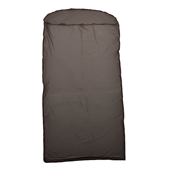 Ultralett Multifunksjonell Elastisk Sovepose Liner for Utendørs Camping Grå