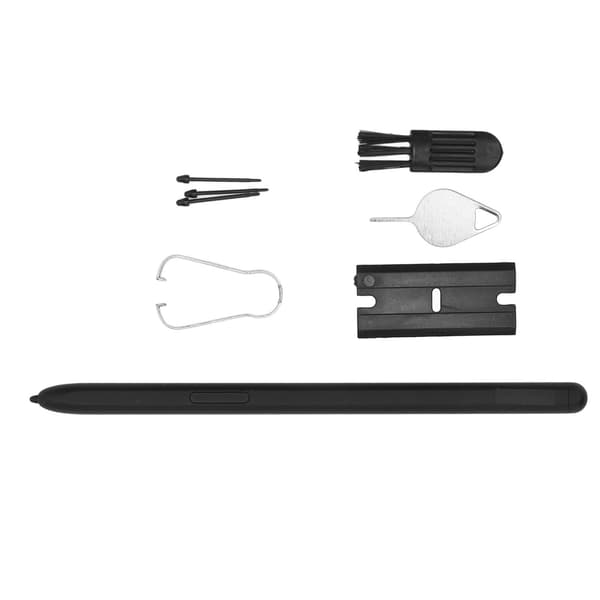 Vikbar Stylus Pen 3 Tips Touch Sensitive Præcis Kontrol til Samsung Galaxy Z Fold 4 Sort