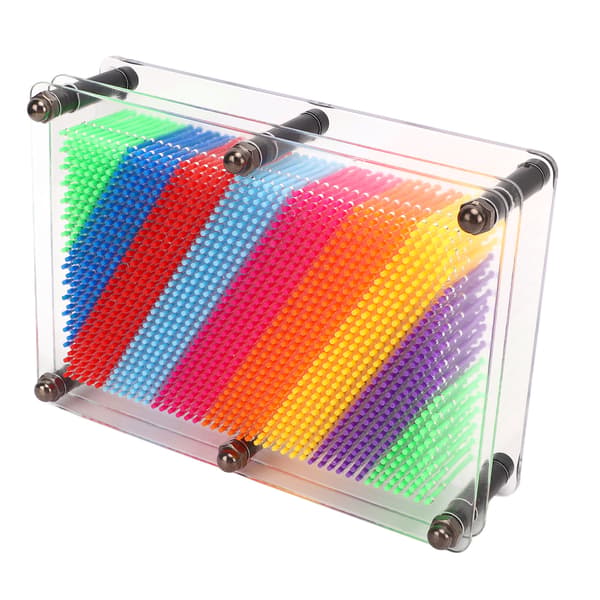 3D Handavtryck Ansiktsskulptur Transparent Akryl Klon Rolig Sprattleksak för Barn