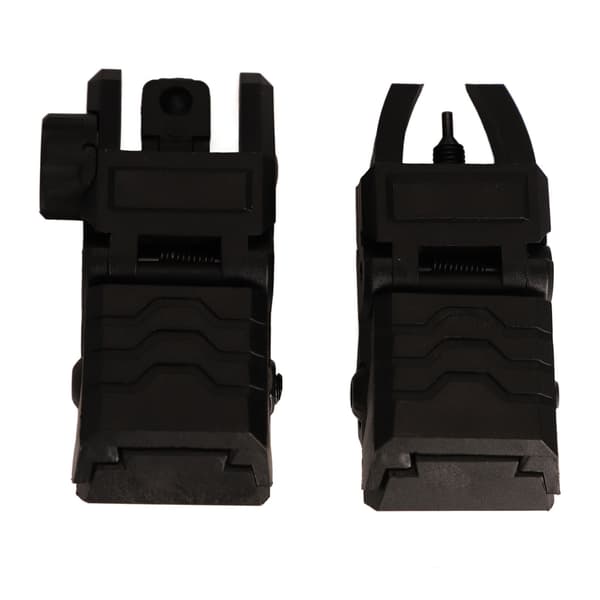 M4 Sammenleggbare Front Bakre Kampsikter Nylon MGPCQB Svart