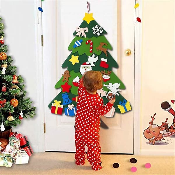 Felt Christmas Tree - DIY Set for Kids, Christmas Tree Decoration