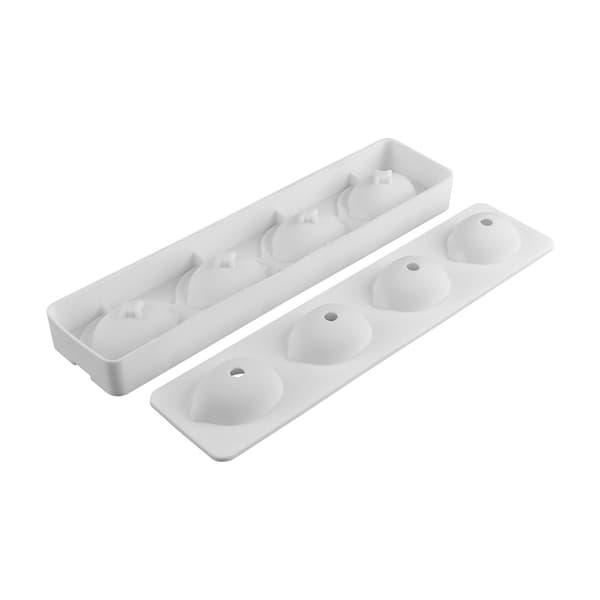 4-hulrums citronformede kageforme silikone mousse kageforme muffin bageform