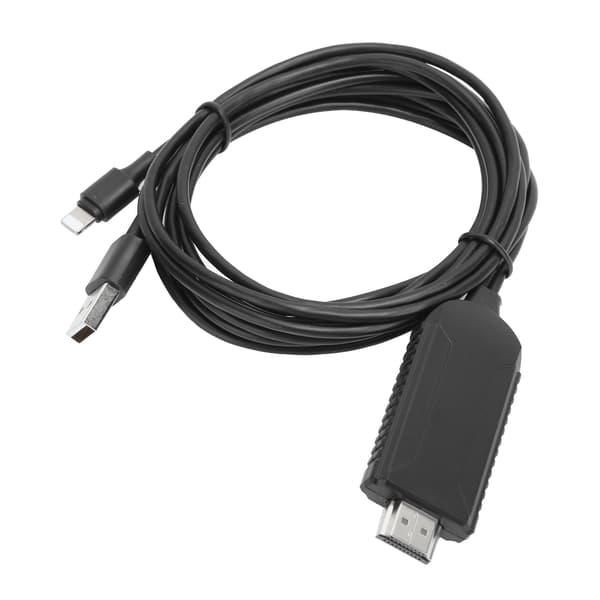 LD32 iOS til HDMI Adapter Kabel Telefon til TV Projektor Video Konverter 1080P