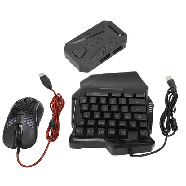 RGB Kablet Gaming Tastatur Mus Konverter Sæt til Android Harmony